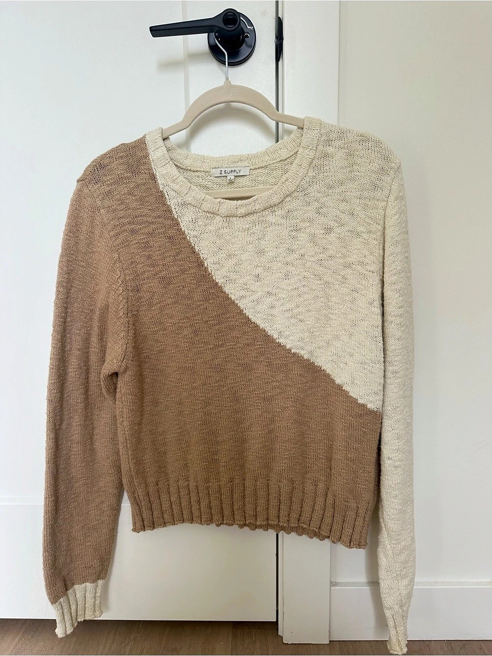 Z Supply Nadira Color Block Sweater - Size Large